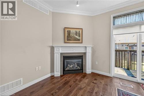 18 Ecker Lane, Hamilton, ON - Indoor With Fireplace