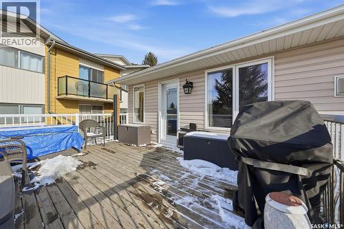 11 Columbia Drive, Saskatoon, SK - Outdoor With Deck Patio Veranda With Exterior