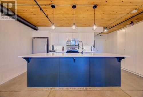 103 - 85 Spruce Street, Cambridge, ON - Indoor Photo Showing Kitchen With Upgraded Kitchen