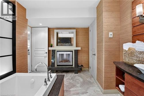 35 Scullers Way Unit# 2, St. Catharines, ON - Indoor With Fireplace