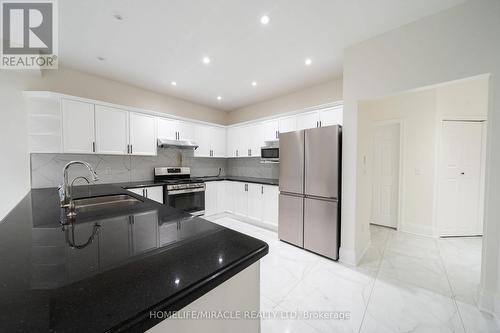 Upper - 643 Warhol Way, Mississauga, ON - Indoor Photo Showing Kitchen With Double Sink