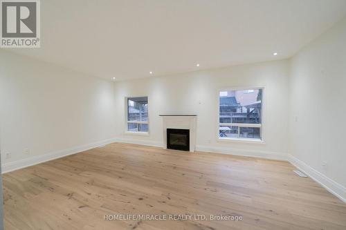 Upper - 643 Warhol Way, Mississauga, ON - Indoor With Fireplace