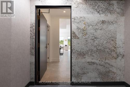Stone walled entry - 403 - 77 Yates Street, St. Catharines (Downtown), ON - 