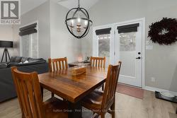 Dining Area with Terrace Doors to Rear Yard - 