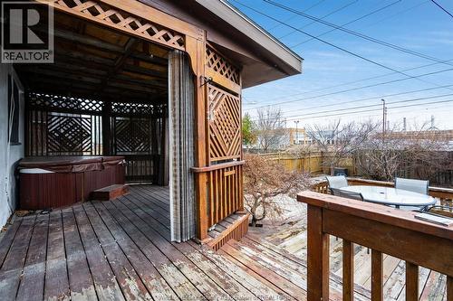 2436 Turner, Windsor, ON - Outdoor With Deck Patio Veranda