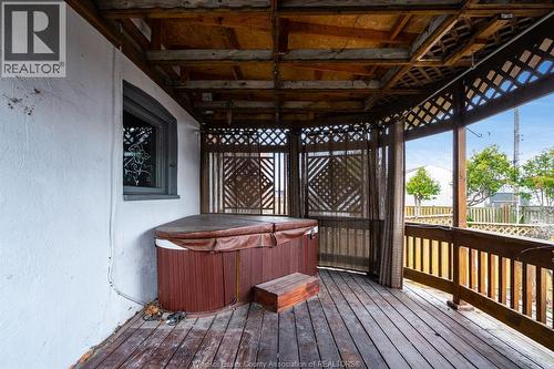 2436 Turner, Windsor, ON - Outdoor With Deck Patio Veranda With Exterior