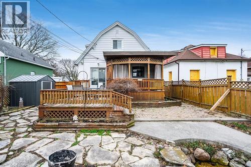 2436 Turner, Windsor, ON - Outdoor With Deck Patio Veranda