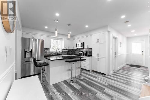 721 Acadia Drive, Hamilton, ON - Indoor Photo Showing Kitchen With Upgraded Kitchen