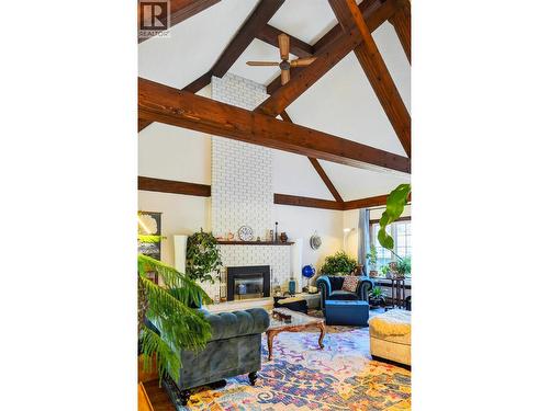 6119 Pippers Lane, Nelson, BC - Indoor With Fireplace