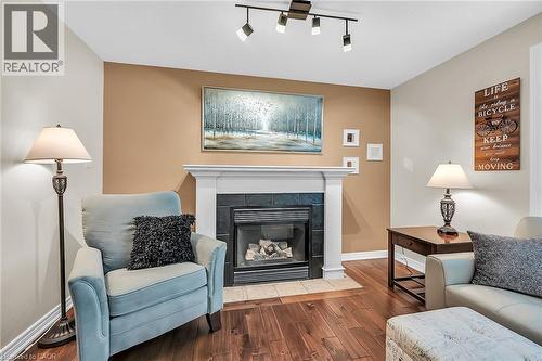 2371 Pathfinder Drive, Burlington, ON - Indoor Photo Showing Living Room With Fireplace
