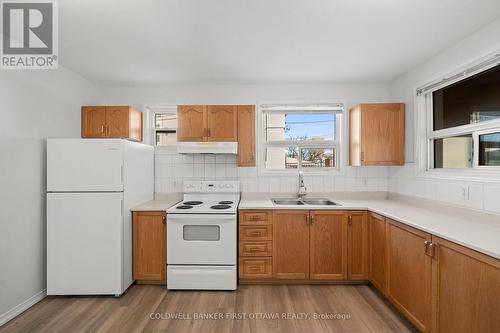 Deep double sink & bright window. - 234 Rochester Street, Ottawa, ON - Indoor Photo Showing Kitchen With Double Sink