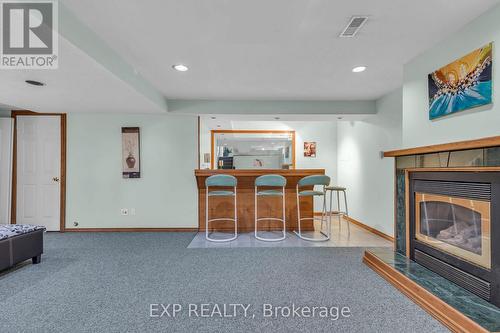 146 Bechtel Drive, Kitchener, ON - Indoor With Fireplace