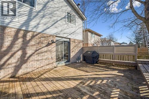 37 Enfield Drive, Cambridge, ON - Outdoor With Deck Patio Veranda