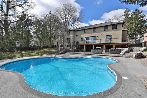 88 Colonel Danforth Trail, Toronto, ON - Outdoor With In Ground Pool With Deck Patio Veranda With Backyard