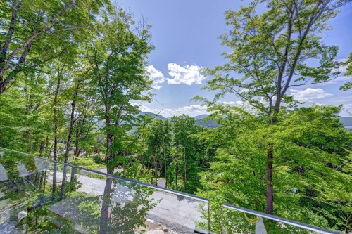 Balcon - 321 Ch. Du Versant, Saint-Donat, QC - Outdoor With View