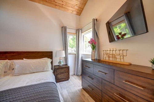 Chambre à coucher - 321 Ch. Du Versant, Saint-Donat, QC - Indoor Photo Showing Bedroom