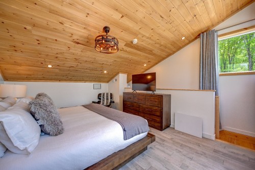 Chambre à coucher - 321 Ch. Du Versant, Saint-Donat, QC - Indoor Photo Showing Bedroom