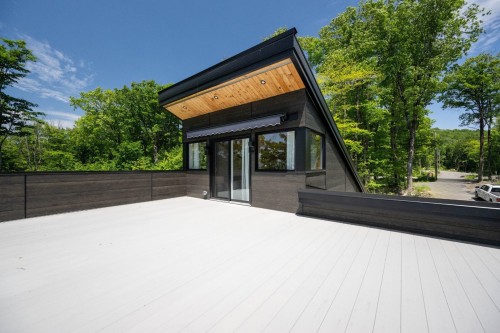 Terrasse - 321 Ch. Du Versant, Saint-Donat, QC - Outdoor