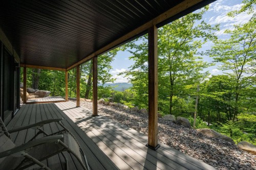 Balcon - 321 Ch. Du Versant, Saint-Donat, QC - Outdoor With Deck Patio Veranda