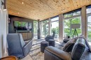 Salon - 321 Ch. Du Versant, Saint-Donat, QC  -  With Exterior 