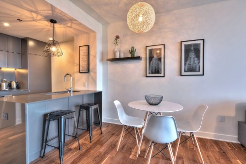 Dining Room - 1103-175 Rue De La Montagne, Montréal (Le Sud-Ouest), QC - Indoor Photo Showing Dining Room