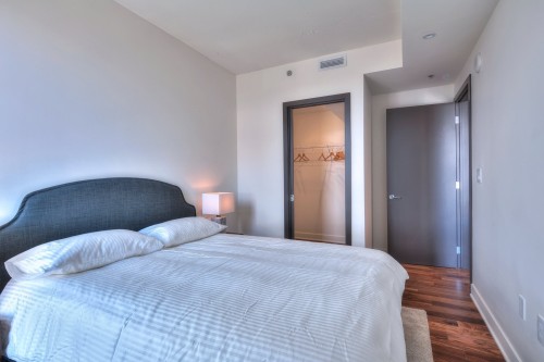 Bedroom - 1103-175 Rue De La Montagne, Montréal (Le Sud-Ouest), QC - Indoor Photo Showing Bedroom