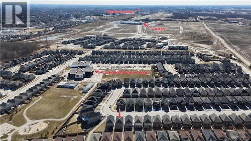 Aerial view of property's location - 346 Chokecherry Crescent, Waterloo, ON - Outdoor With View