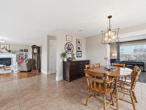 397 Hemlock Drive, Upper Tantallon, NS - Indoor Photo Showing Dining Room With Fireplace