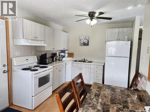 1 Evington Place, Tisdale, SK - Indoor Photo Showing Kitchen With Double Sink