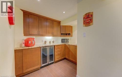 Off Recreation room - 594 Hunters Place, Waterloo, ON - Indoor Photo Showing Kitchen