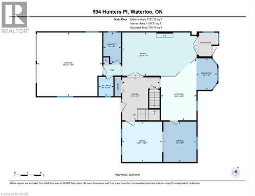 Main floor - 594 Hunters Place, Waterloo, ON - Other