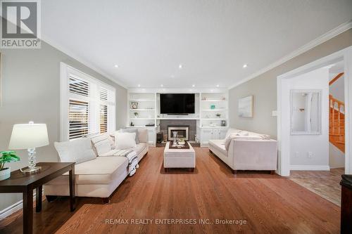 23 Cowan Boulevard, Cambridge, ON - Indoor Photo Showing Living Room With Fireplace