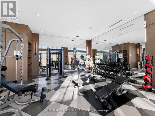 802 - 30 Inn On The Park Drive, Toronto, ON - Indoor Photo Showing Gym Room