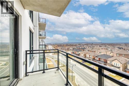 Balcony featuring a residential view - 770 Whitlock Avenue Unit# 606, Milton, ON - Outdoor With View With Exterior
