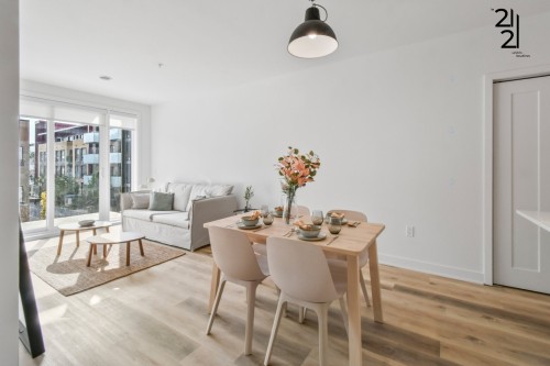 Dining Room - 106-2121 Av. Papineau, Montréal (Ville-Marie), QC - Indoor