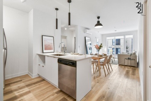 Kitchen - 106-2121 Av. Papineau, Montréal (Ville-Marie), QC - Indoor Photo Showing Other Room