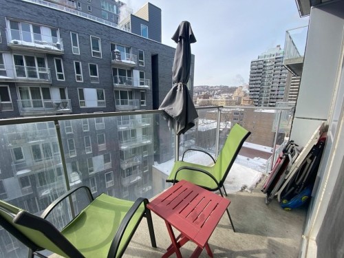 Balcony - 906-1414 Rue Chomedey, Montréal (Ville-Marie), QC - Outdoor