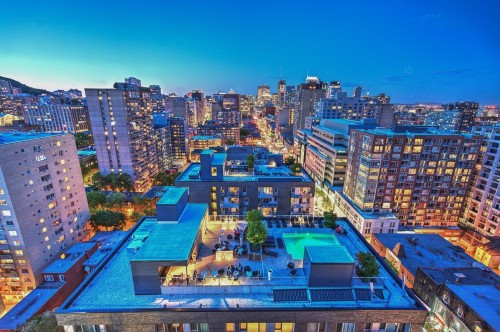 View - 906-1414 Rue Chomedey, Montréal (Ville-Marie), QC - Outdoor With View