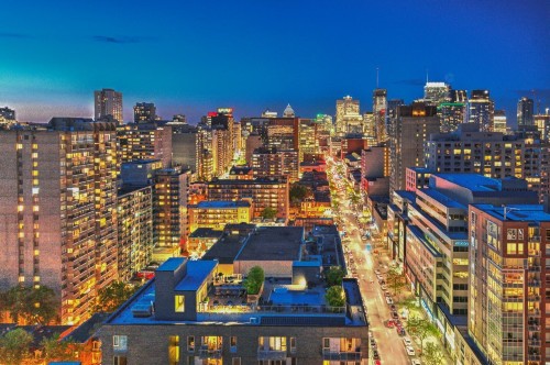 View - 906-1414 Rue Chomedey, Montréal (Ville-Marie), QC - Outdoor With View