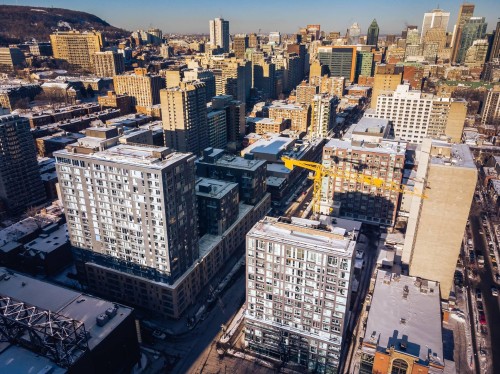 View - 906-1414 Rue Chomedey, Montréal (Ville-Marie), QC - Outdoor With View