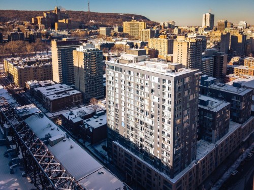 Exterior - 906-1414 Rue Chomedey, Montréal (Ville-Marie), QC - Outdoor With View