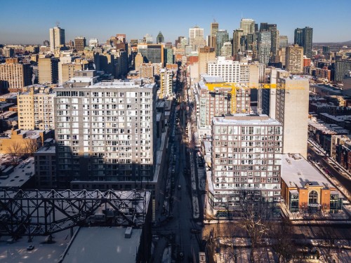 View - 906-1414 Rue Chomedey, Montréal (Ville-Marie), QC - Outdoor With View