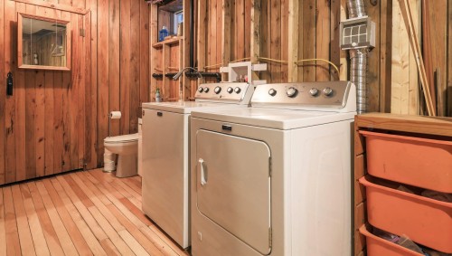 Salle de lavage - 218Z Ch. Potvin, Duhamel, QC - Indoor Photo Showing Laundry Room