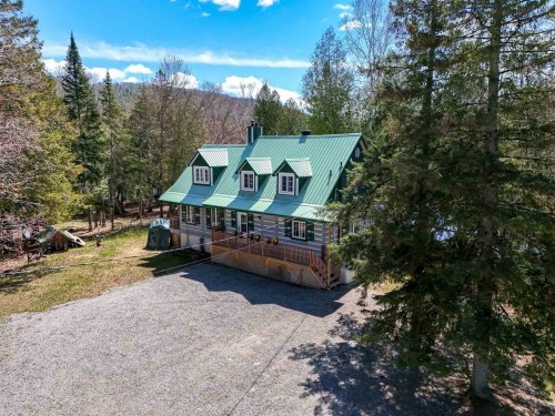 Façade - 218Z Ch. Potvin, Duhamel, QC - Outdoor With Deck Patio Veranda