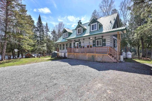 Façade - 218Z Ch. Potvin, Duhamel, QC - Outdoor With Deck Patio Veranda