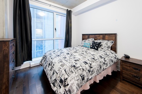 Chambre à coucher principale - 804-1188 Av. Union, Montréal (Ville-Marie), QC - Indoor Photo Showing Bedroom