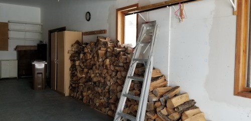 Garage - 116 Route 307, Bowman, QC - Indoor Photo Showing Other Room