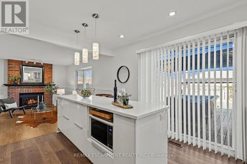 23 Ricardo Court, Hamilton, ON - Indoor With Fireplace