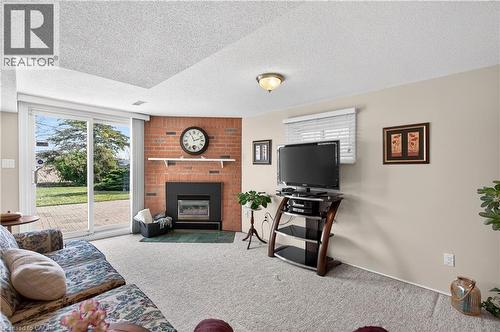 3130 Driftwood Drive, Burlington, ON - Indoor Photo Showing Living Room With Fireplace