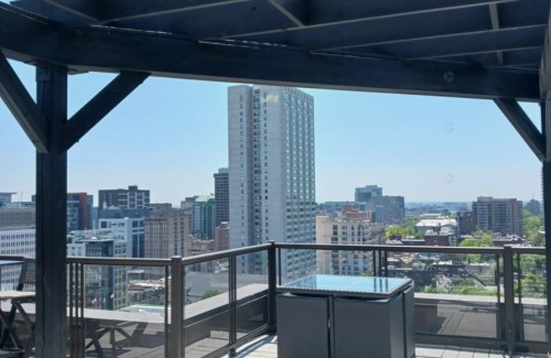 Terrasse - 701-3475 Rue De La Montagne, Montréal (Ville-Marie), QC - Outdoor With View